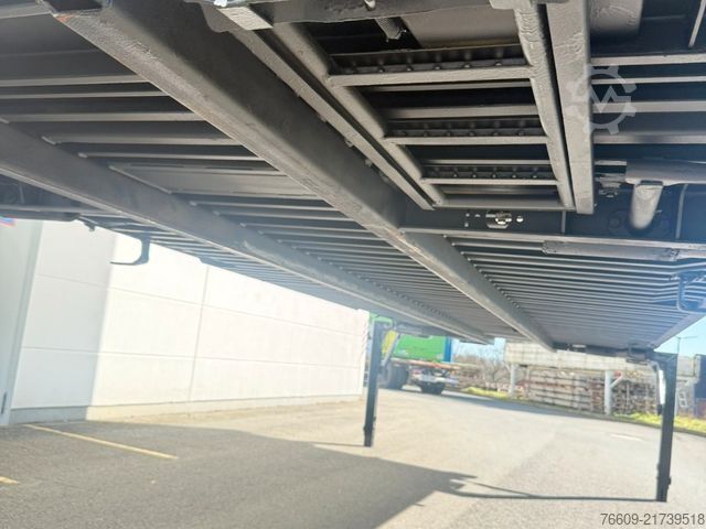 Växelflakssläp KRONE Durchladeeinheit 2 x Rolltor