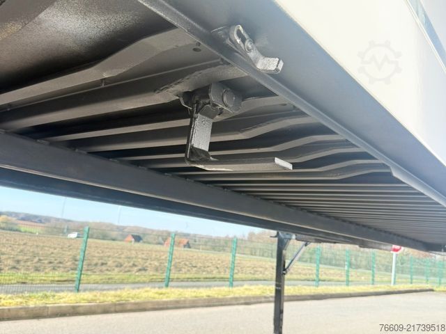 Växelflakssläp KRONE Durchladeeinheit 2 x Rolltor