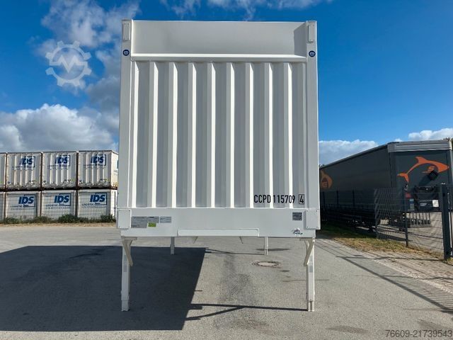 Değiştirme kasalı treyler KRONE Wechselbrücke Koffer