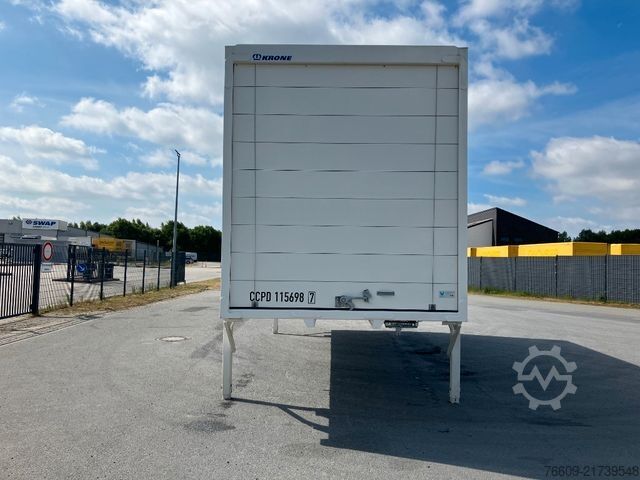 Swap body trailer KRONE Wechselbrücke Koffer