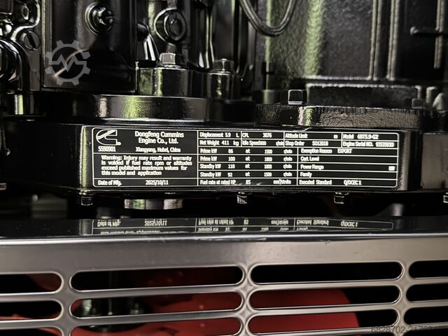 Generátor Cummins 6BT5.9-G2 Generator 110KVA