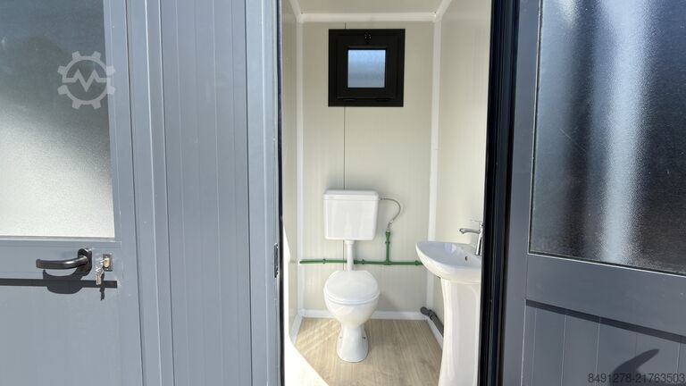 Badkamer container Villex Villex Double Toilet Cube Nero 1.0