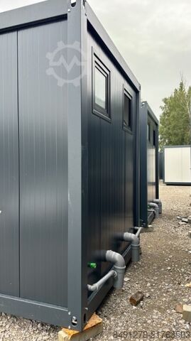 Badkamer container Villex Villex Double Toilet Cube Nero 1.0