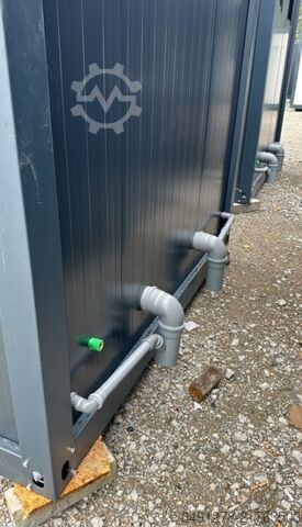 Badkamer container Villex Villex Double Toilet Cube Nero 1.0