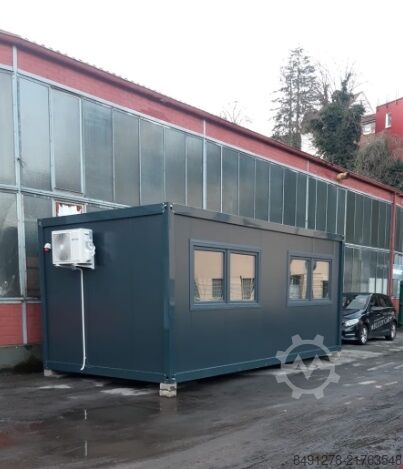 Kancelářský kontejner Villex Villex Big Cube Short Doppio Fenster 1.0