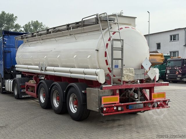 Silo oplegger FELDBINDER FFB TSA 23.3-1 Silo - Chemie, gummiert ADR FL AT