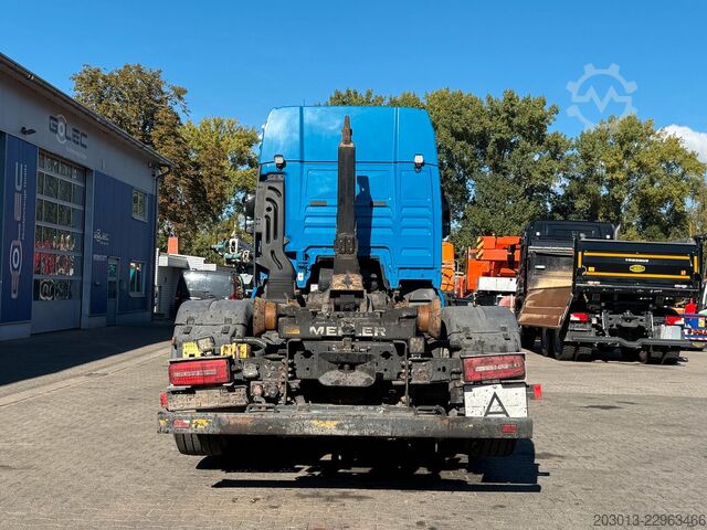 Haakarm vrachtwagen MAN TGX 26.460 6x2-4 BL Abrollkipper Meiller RS21