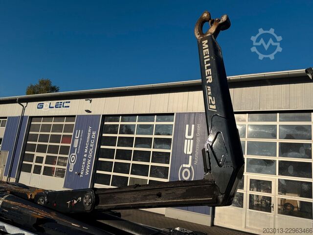 Camion benne à bras amovible MAN TGX 26.460 6x2-4 BL Abrollkipper Meiller RS21