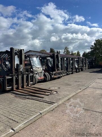 Voorlader vorkheftruck LINDE Linde H35D