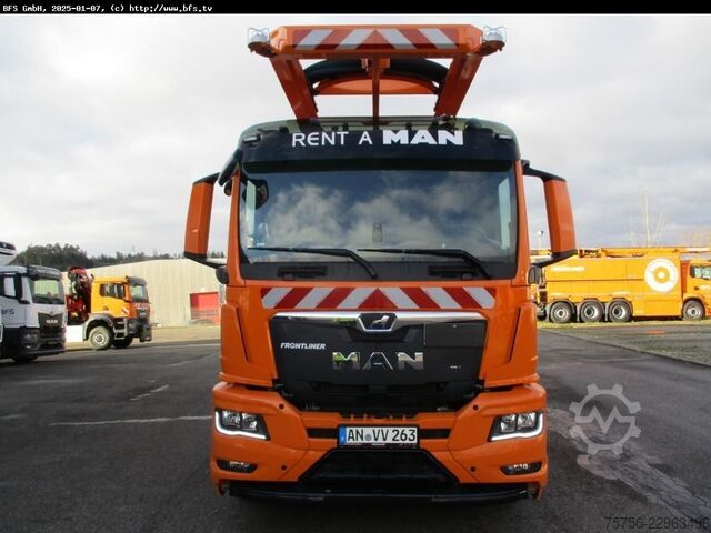 Vacuümtankwagen MAN TGS (TG3) 35.520 8x4-4 BL CH  MÜLLER Canalmaster