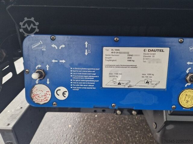 Boxvogn IVECO Eurocargo 75E190 Luft, LBW,