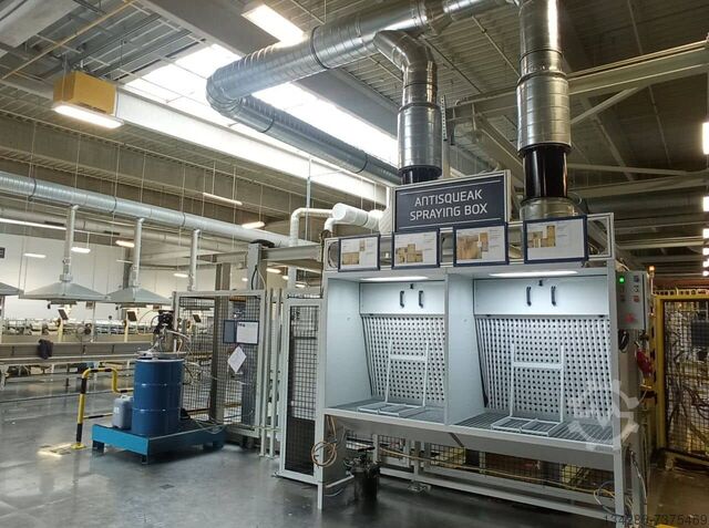 Κουτί ψεκασμού Antisqueak πριν από το 3D Laser Reinox