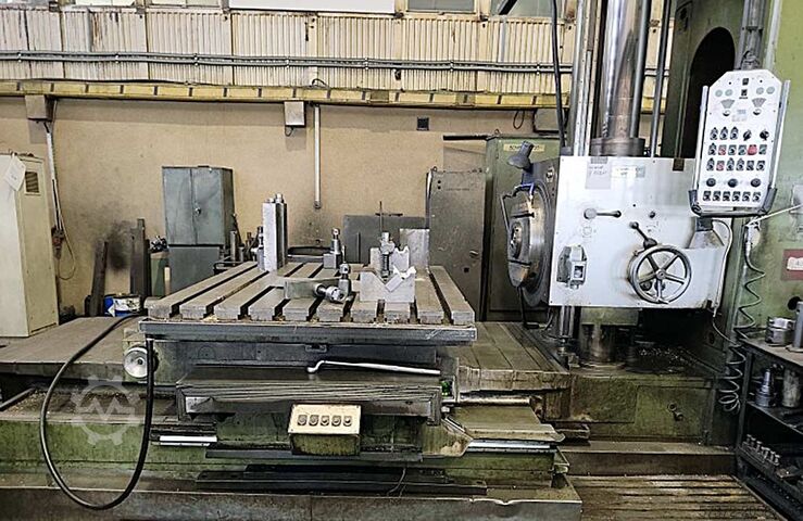 Mandriladora e fresadora horizontal Scharmann FB 100 Opticut