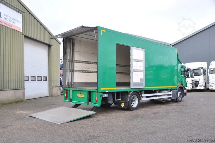 Bavul Scania P250 4x2 2015 CLOSED BOX + TAIL LIFT