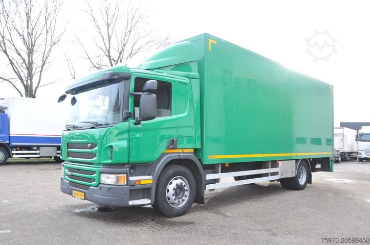 Bavul Scania P250 4x2 2015 CLOSED BOX + TAIL LIFT