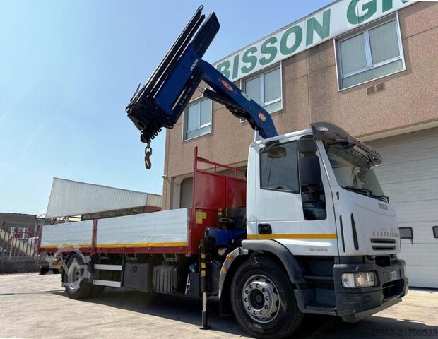 φορτηγό με επίπεδη καρότσα Iveco EUROCARGO 180E25