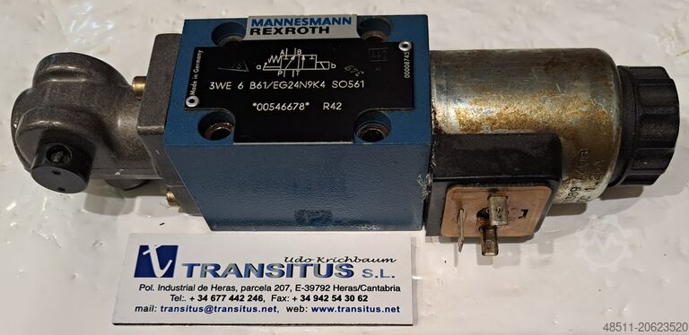 Υδραυλική βαλβίδα Mannesmann Rexroth 3WE6B61-EG24N9K4S0561