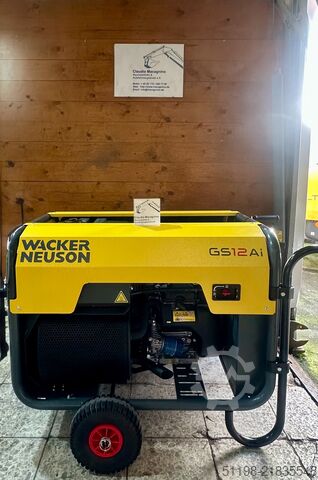 Générateur Wacker Neuson GS 12 AI Generator NEU Aktion!