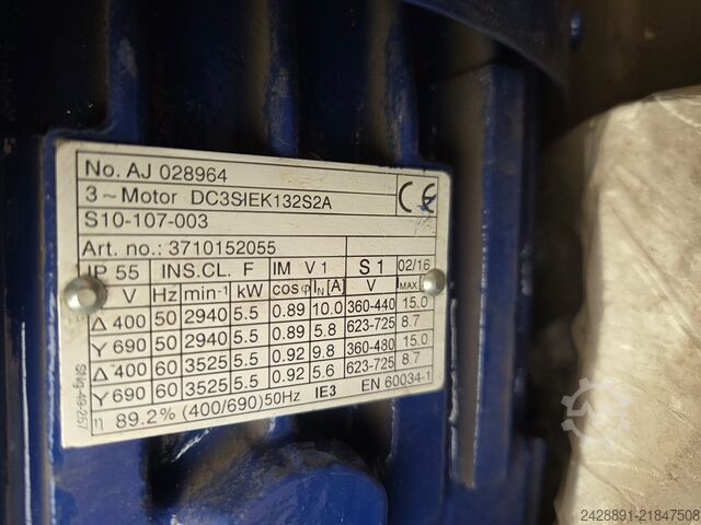 Mehrstufige Vertikalpumpe Nr. 8 DP Pumps DPVF40/2-2