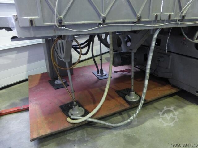 Foarfecă pentru cauciuc, hârtie și furnir (ghilotină plană), mașină de tăiat teancuri, tăietor de te SCHNEIDER Senator 155