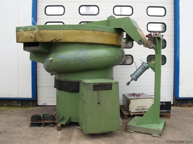 Rundtrog-vibrationsafgratningsanlæg, afgratningskar, polermaskine, slibemaskine WALTHER TROWAL CLS-980 SA