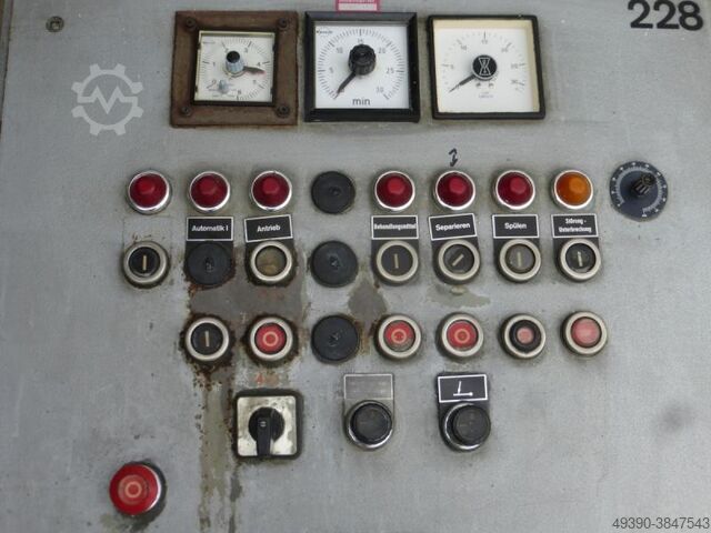 Rundtrog-vibrationsafgratningsanlæg, afgratningskar, polermaskine, slibemaskine WALTHER TROWAL CLS-980 SA