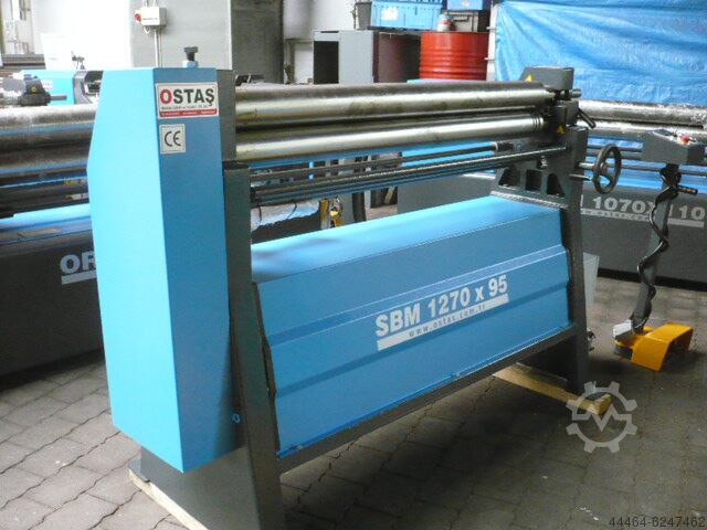 3-rols rondbuigmachine Ostas SBM 1270 x 95