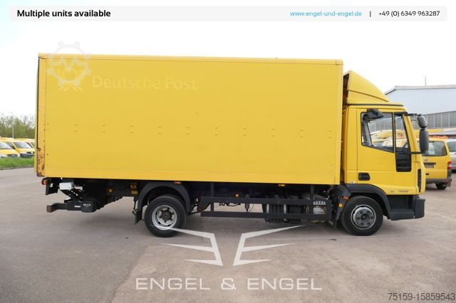 Sandučar iveco EuroCargo ML 75 E 16 P LBW LUFT AUTOMATIK EURO-5 Koffer-Innenlänge 5,5m