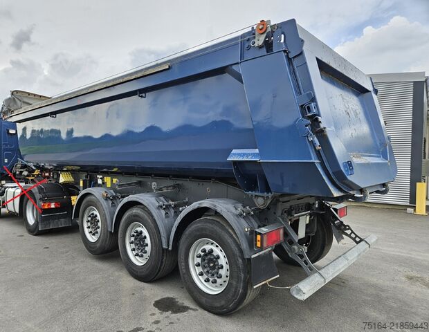 Semi-remorque benne Schmitz Cargobull SKI 24 SL 7.2 Stahlrundmulde