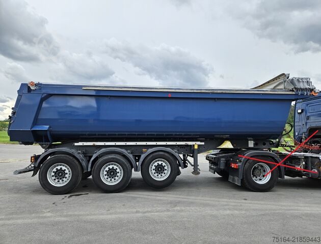 Semi-remorque benne Schmitz Cargobull SKI 24 SL 7.2 Stahlrundmulde
