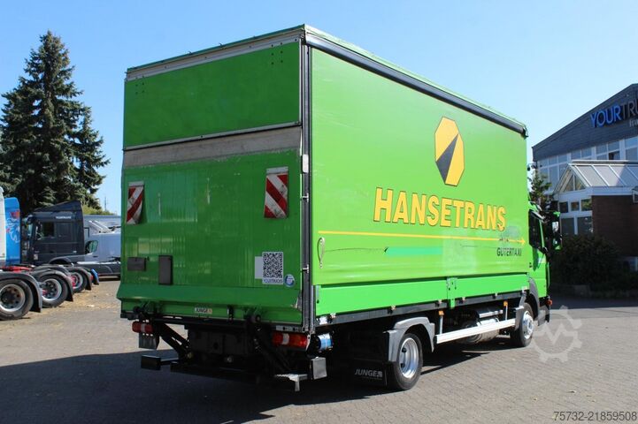 Furgão cortina de lona Mercedes-Benz Atego  818 E6 Schiebeplane 6,12m LBW ACC Klima