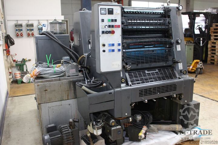 Impressora offset de 2 cores Heidelberg GTOZP-52+ N+P