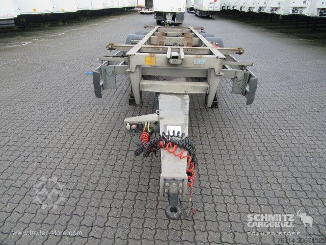 Swap chassis trailer Schmitz Cargobull Zentralachsanhänger Wechselfahrgestell Maxiausführ