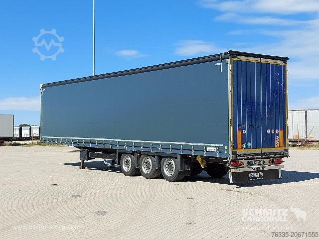 Brandalı açık yarı römork Schmitz Cargobull Curtainsider Mega