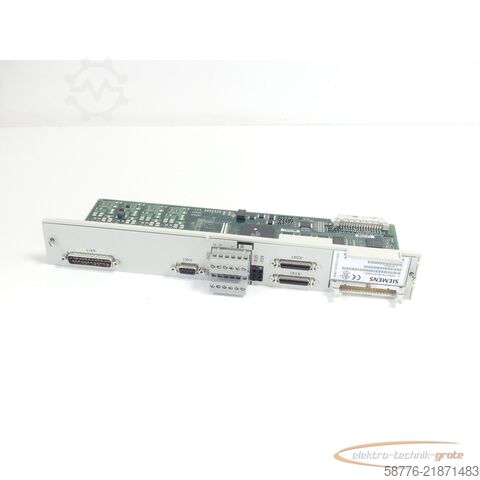 Komponens Siemens 6SN1118-0DJ21-0AA1 Regeleinschub Version B SN T-V82005522