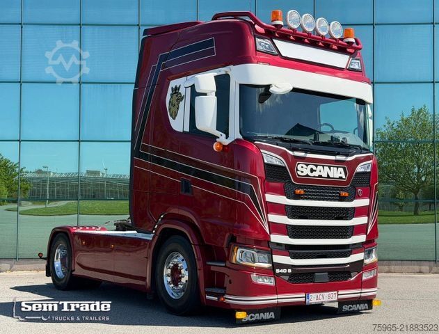 Τυπική μονάδα τράκτορα SCANIA S540 NGS FULL OPTIONS PTO + HYDR. ONLY 617.000 K