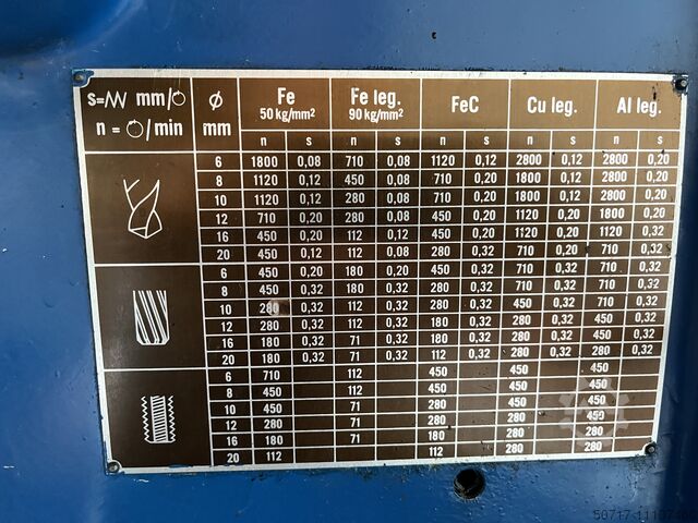 Bohrmaschine PK Dacice VS20A