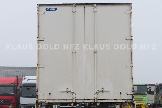 Remorque porte-caisson  WKST 745 Wechselbrücke BDF Container 47 m³