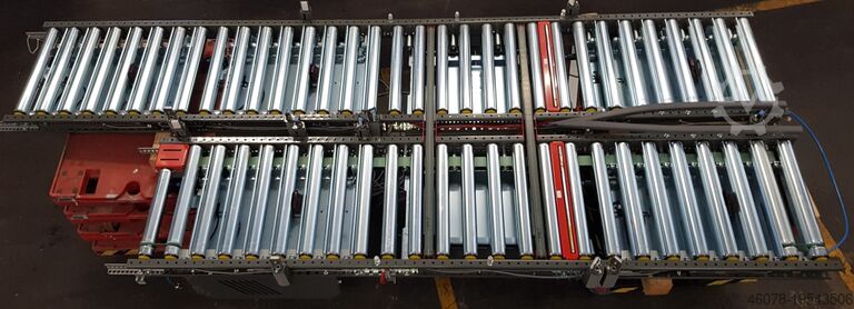 Transfer roller conveyor Toothed belt slider Knapp Knapp 90° 2900/2270-510-450