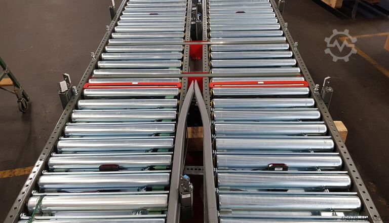Rollenbaan, omsetter, duwer, transfer... Knapp Knapp 90° 2900/2270-510-450