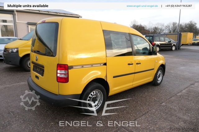 Panelová dodávka Volkswagen Caddy 2.0 TDI EURO-5 PARKTRONIK 6-GANG 2xSCHIEBETÜR CoC