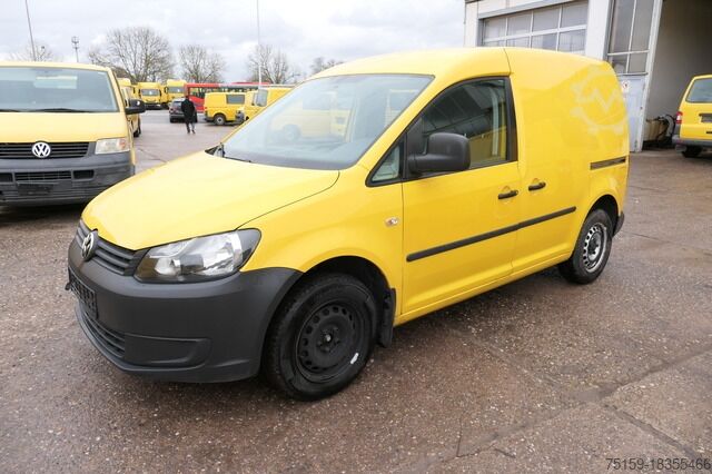 Kassevogn Volkswagen Caddy 2.0 TDI EURO-5 PARKTRONIK 6-GANG 2xSCHIEBETÜR CoC