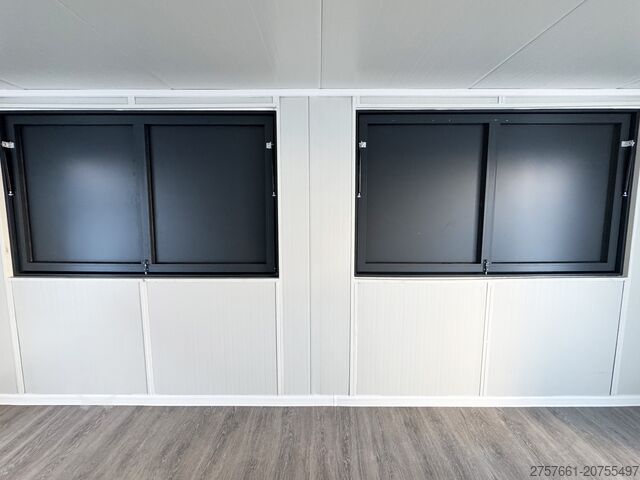 Contenedor habitable Cafe Container / Bürocontainer / Baucontainer Modell EICHE IMBISS