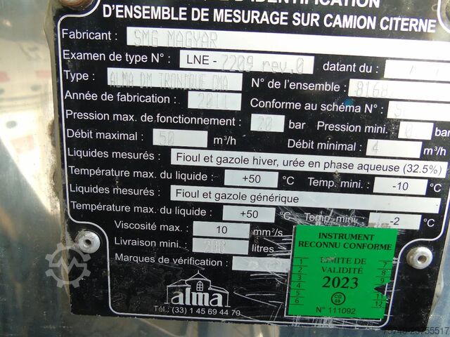 Camião-cisterna MAN TGM 26.340 + 19.000 LITER + 4COMP + 6X2