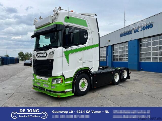 Standaard-SZM Scania 520S V8 NGS / 2x Tank / Full Air / Euro 6