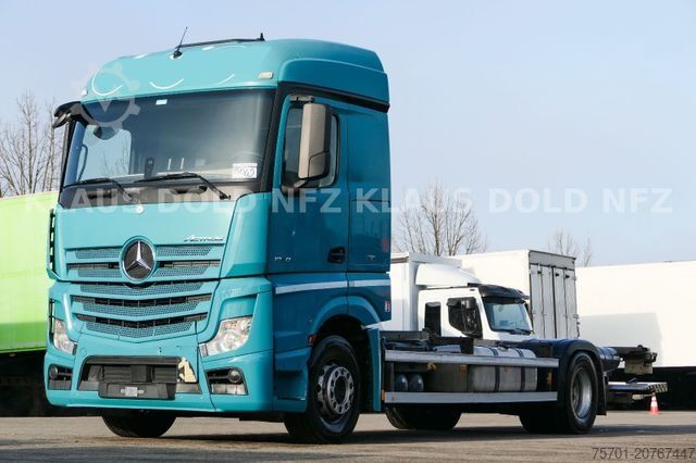 Caminhão com carroçaria intercambiável MERCEDES-BENZ Actros 1840 BDF Vollluft 2-Tanks LBW Euro 6
