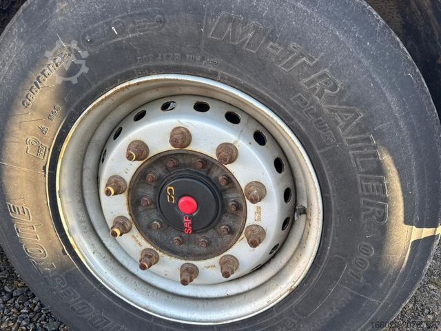 Houtstam-oplegger PAVIC Holzauflieger mit Schemel und Rungen