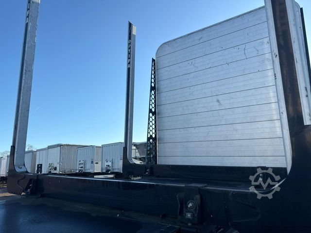 Houtstam-oplegger PAVIC Holzauflieger mit Schemel und Rungen