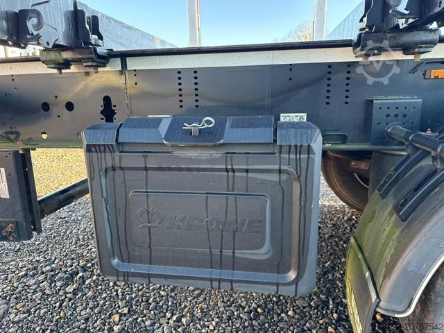 Houtstam-oplegger PAVIC Holzauflieger mit Schemel und Rungen