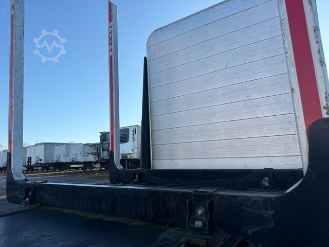 Houtstam-oplegger PAVIC Holzauflieger mit Schemel und Rungen